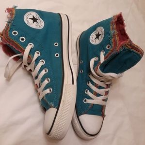 Converse all star hi top size 10